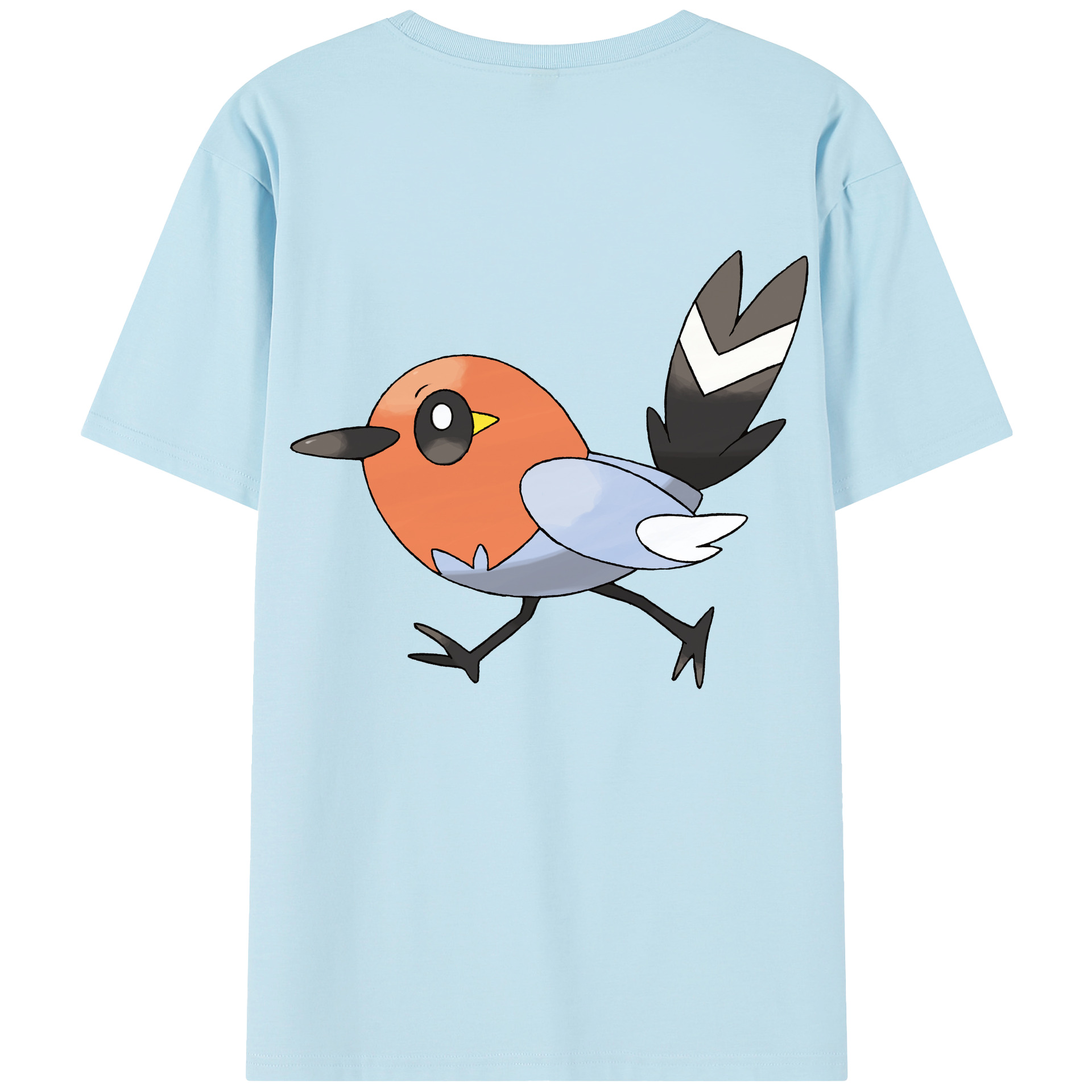 （画像用） ポケットモンスター Pokémon 綿100％半袖Tシャツ（背面プリント）